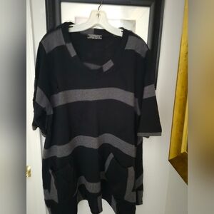 Tranparente Black Label Tunic Sweater 2X